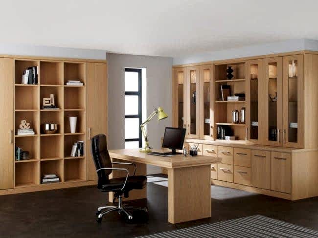 linear-home-office-1-e1562321424793 home office with fitted shelving