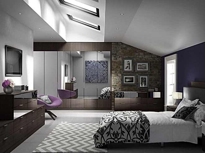 moda-04-660x494 Mode sliding bedroom design available at Hush Bedrooms - room view dark brown