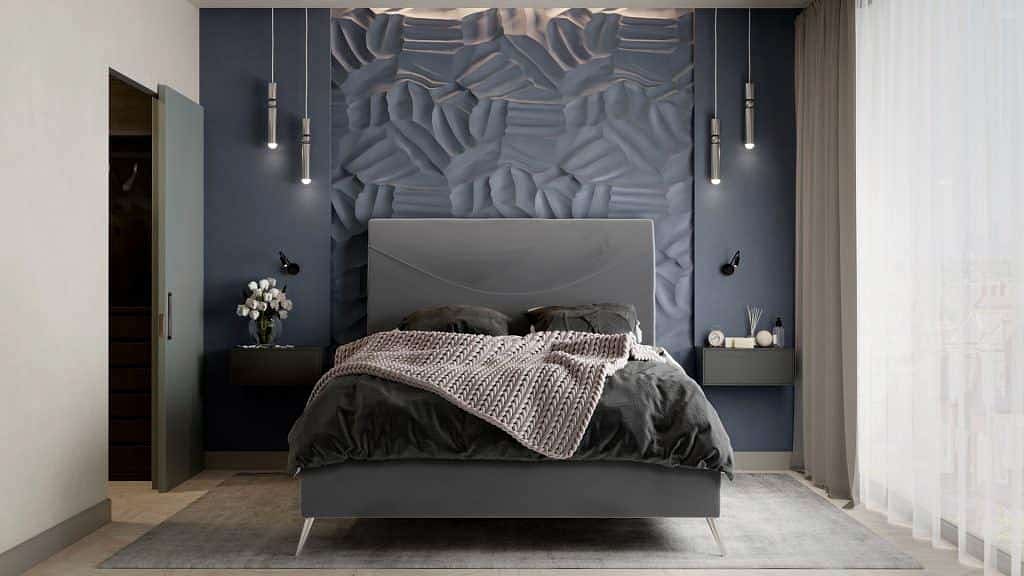 Velvet grey bed frame in Birmingham Hush Bedrooms Velvet grey bed frame in Birmingham Hush Bedrooms
