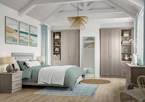 cassella oak Hallaton fitted wardrobes