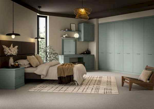 Eaton Fern green fitted Bedroom range