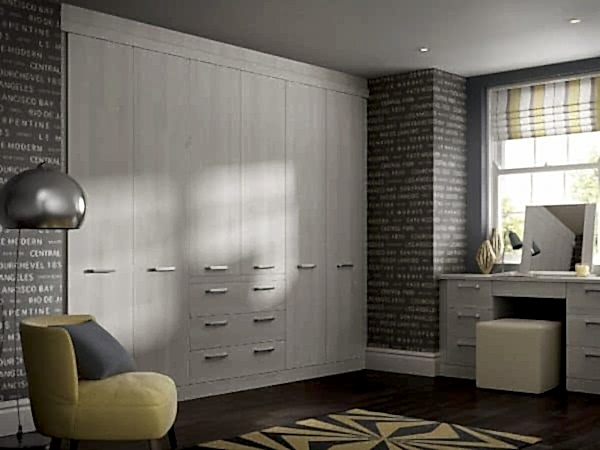 Radley Rural Oak Astley fitted wardrobe range
