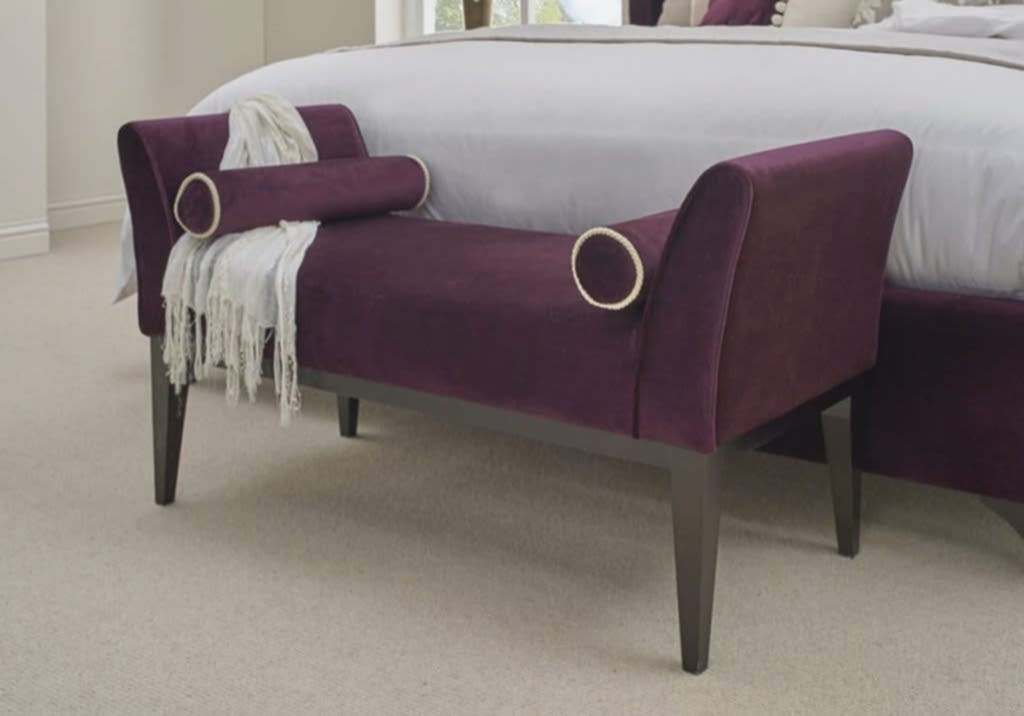 luxury bedroom Burwell bench by Hush Bedrooms luxury bedroom Burwell bench by Hush Bedrooms